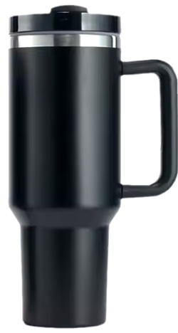 Laser Engraved 40 Oz Tumbler With Straw