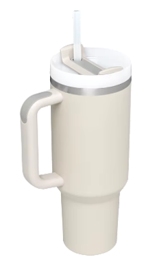 Laser Engraved 40 Oz Tumbler With Straw