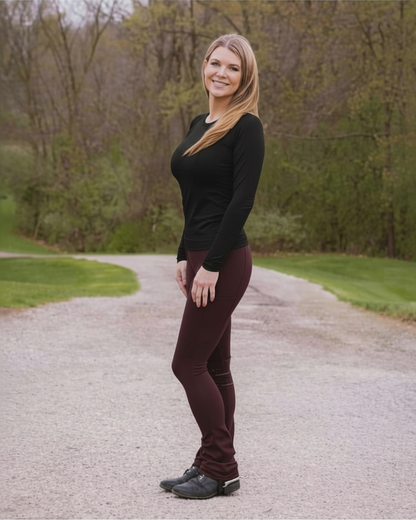 Women's Performance Jods - Merlot