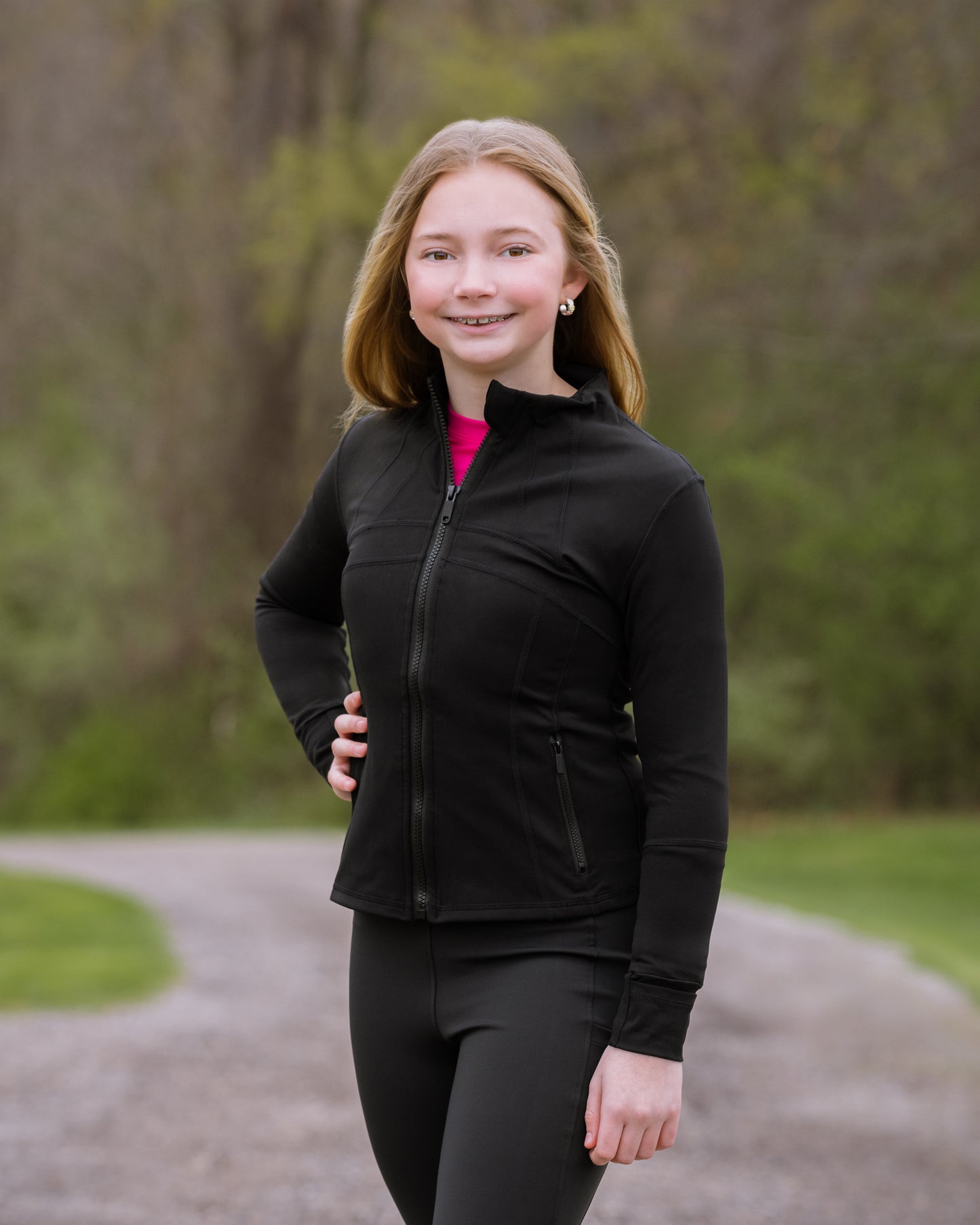 Youth Performance Full Zip Jacket