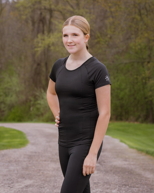 Performance Mesh Back Tee
