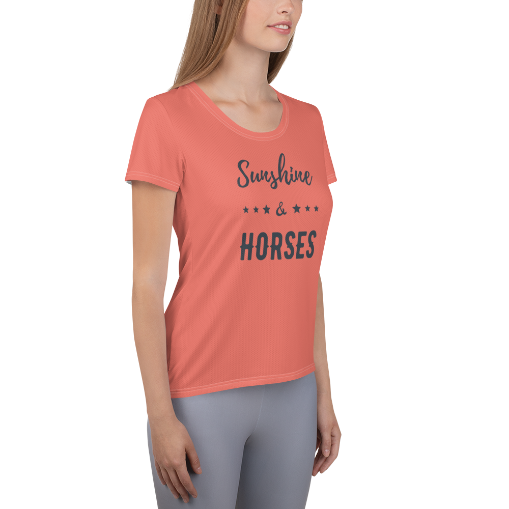 Sunshine & Horses Performance Tee