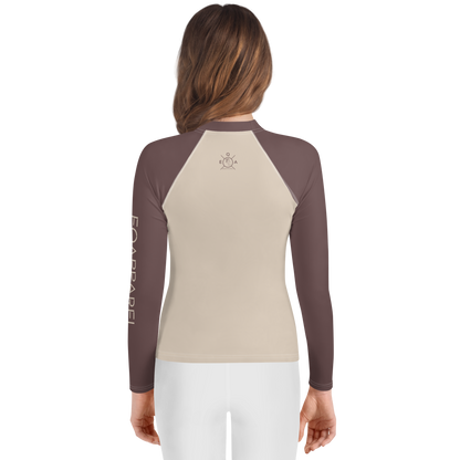 Youth two-tone Equestrian Performance Shirt